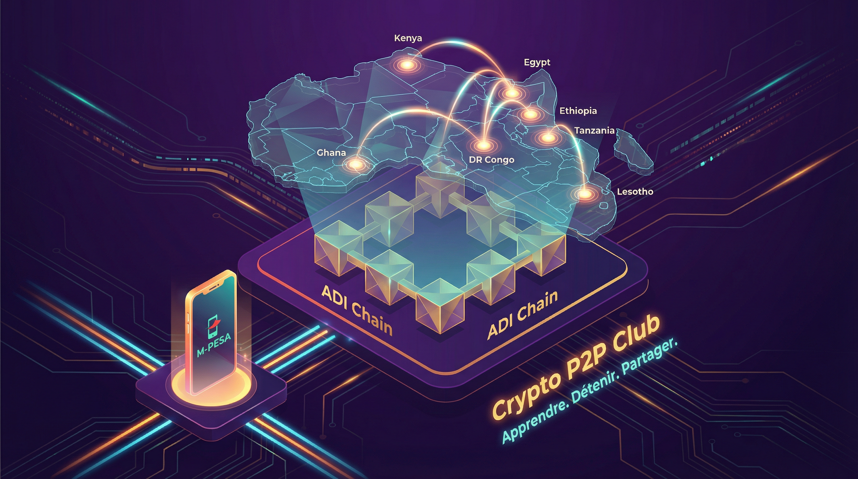 M-Pesa et la fondation ADI : la blockchain au service de 60 millions d'Africains