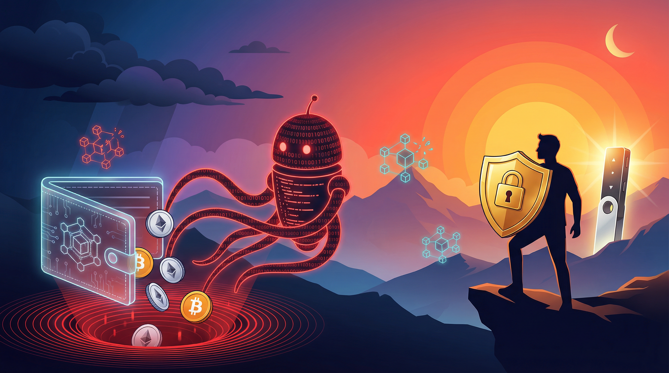 Wallet crypto hacké : comment stopper un sweeper bot et protéger vos actifs