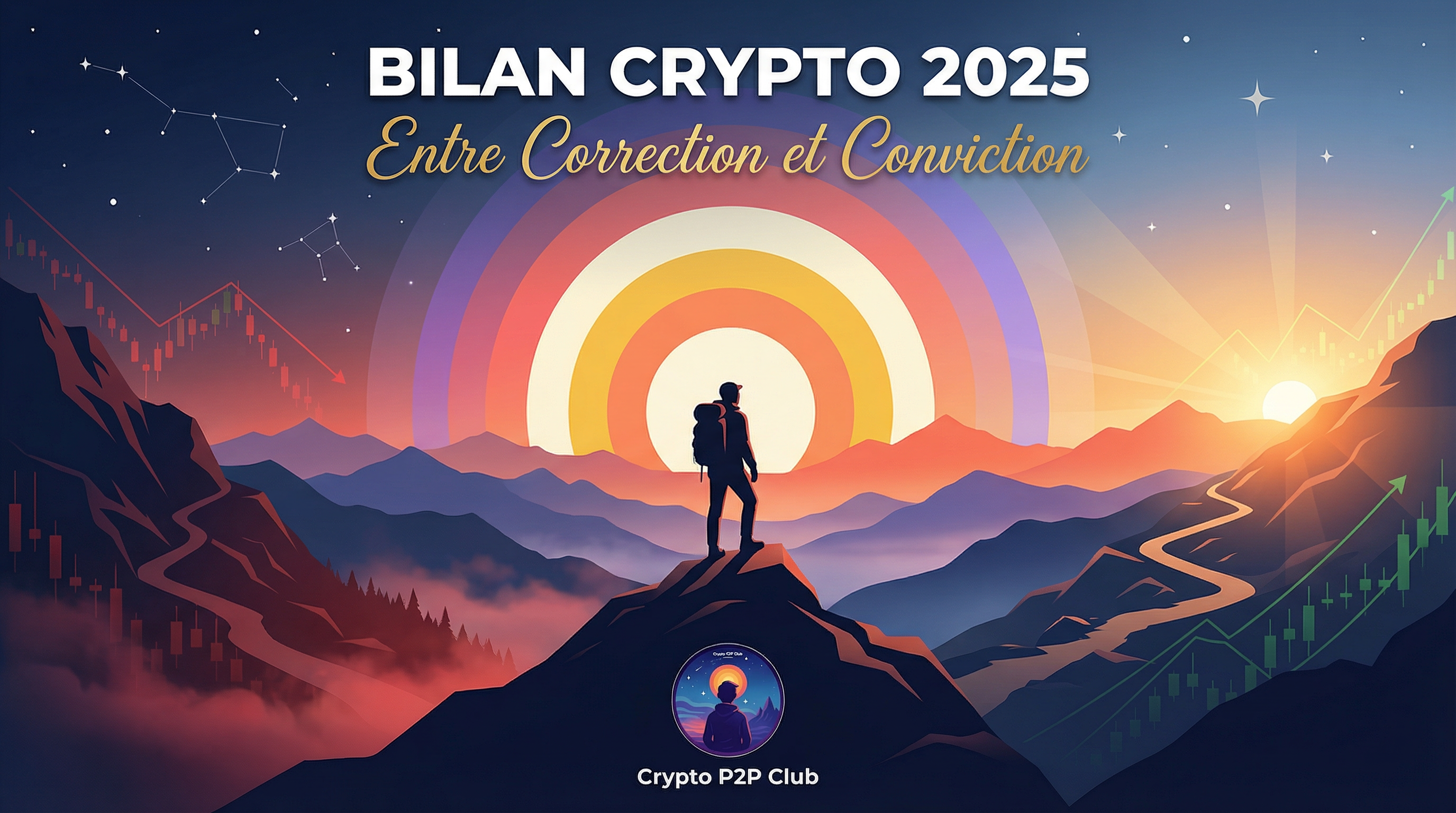 Bilan crypto 2025 : entre correction et conviction