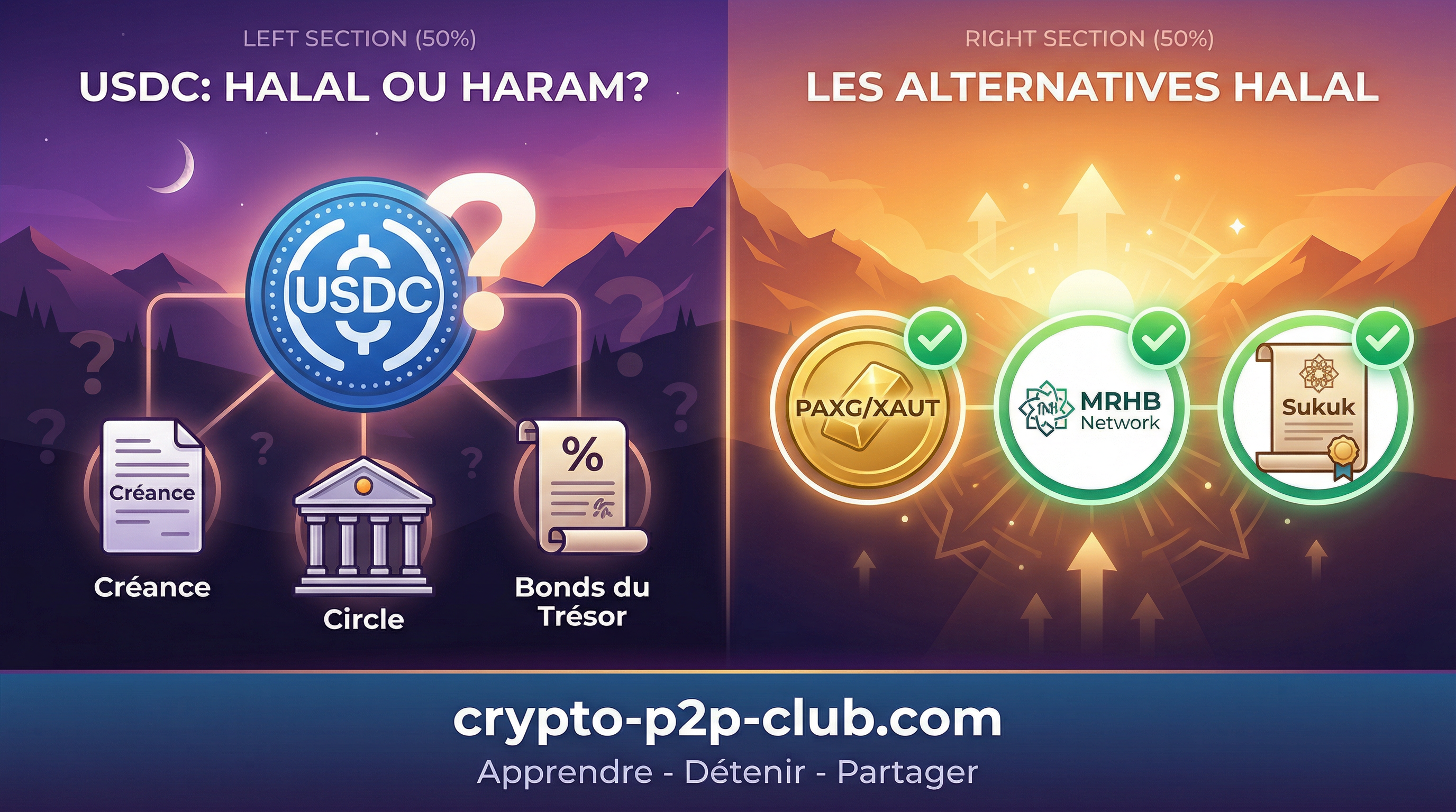 USDC : halal ou haram ? L'analyse complète pour se forger sa propre opinion