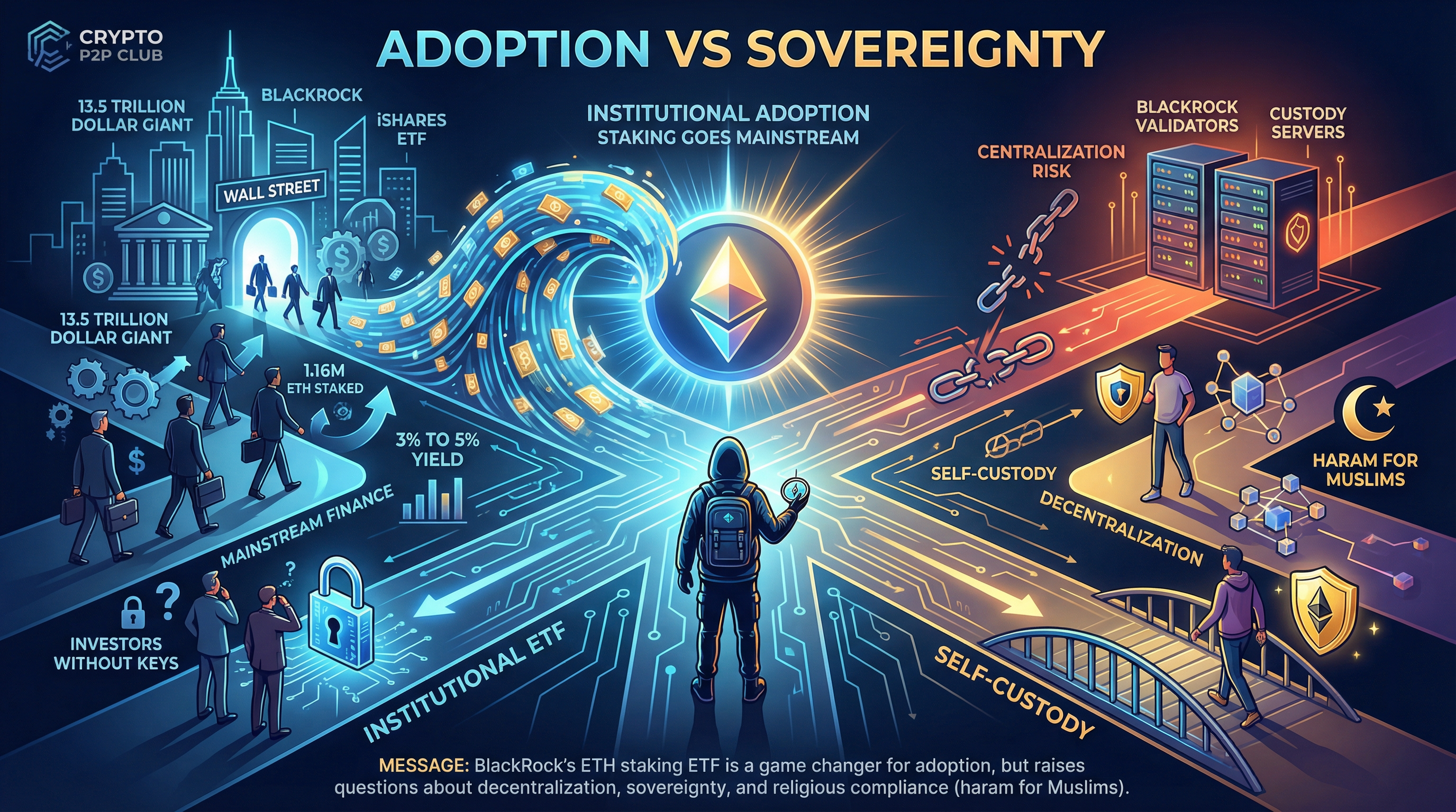 BlackRock lance un ETF Ethereum avec staking : révolution ou centralisation ?