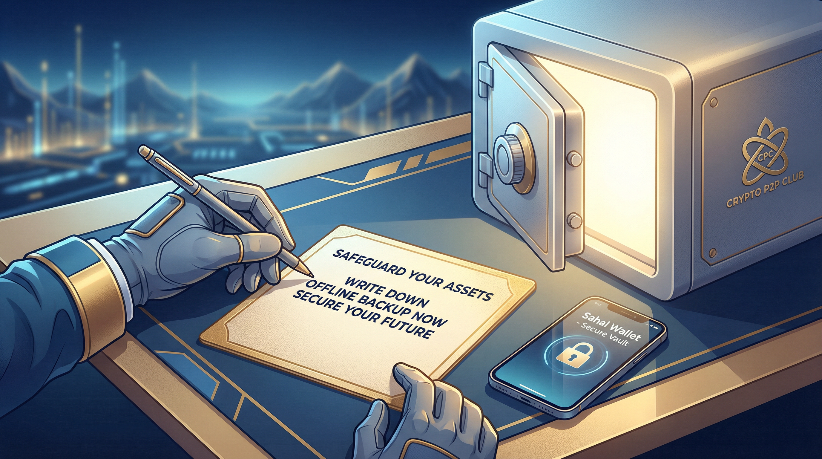 Sécuriser et transmettre vos actifs numériques avec Sahal Wallet